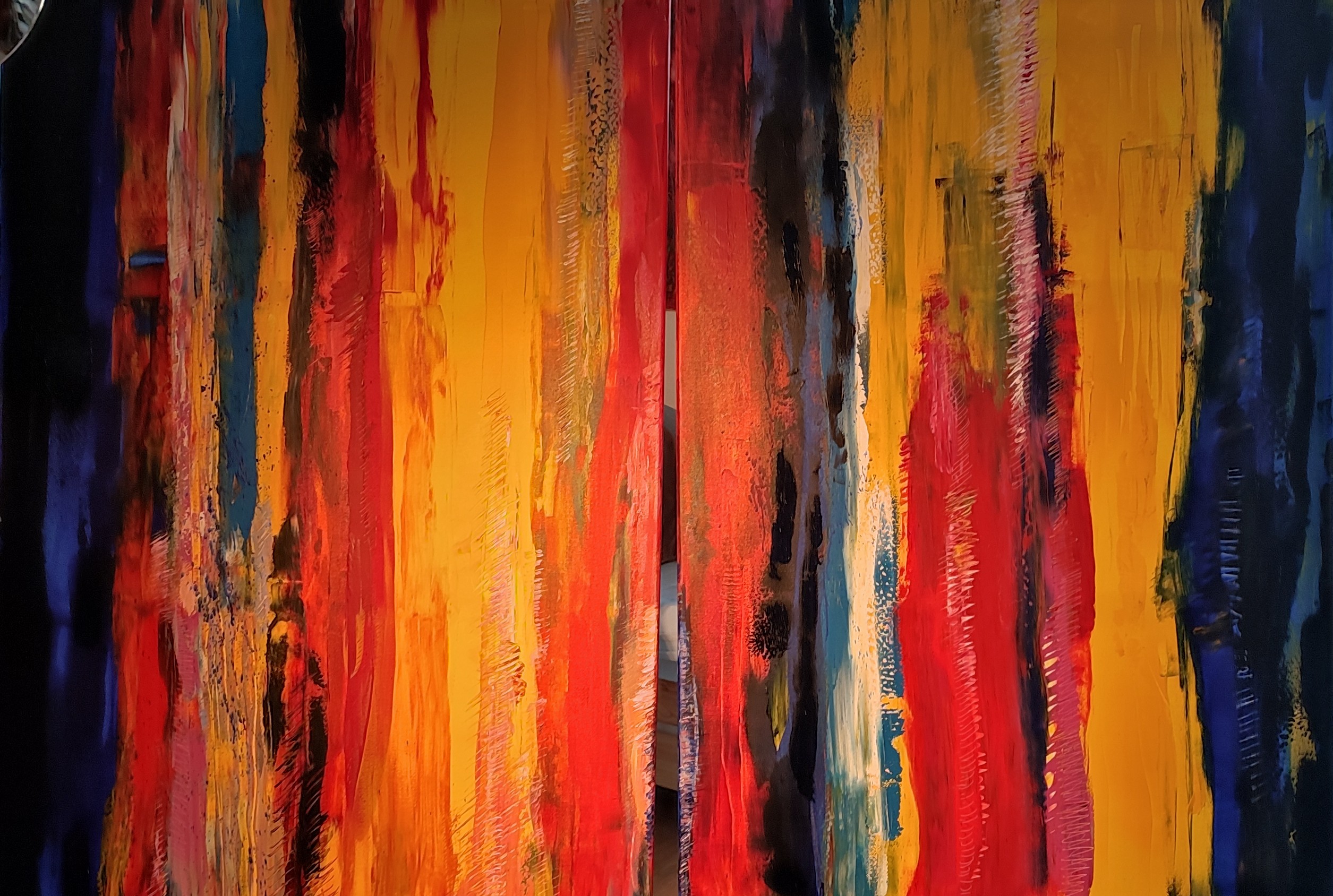 Abstraktes Werk von Martina Lenz